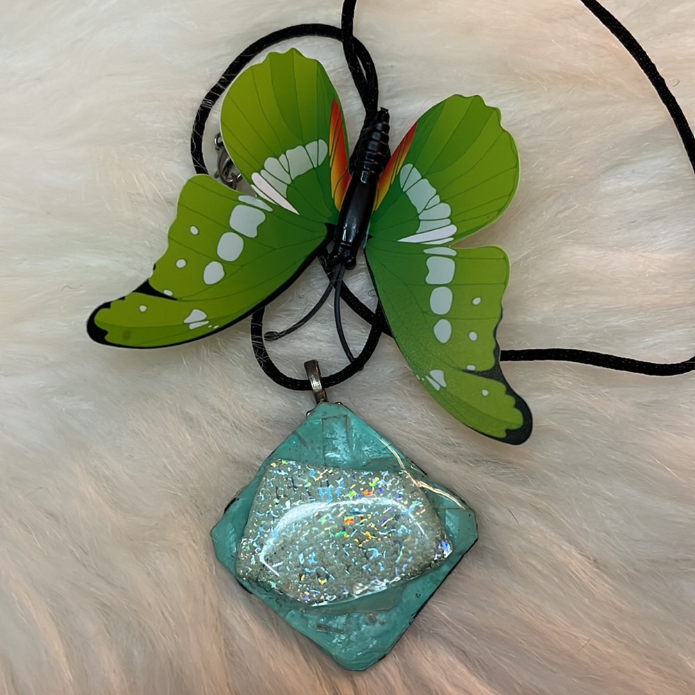 One of a Kind Handmade Unique Boho Necklace - Picture 8 of 16
